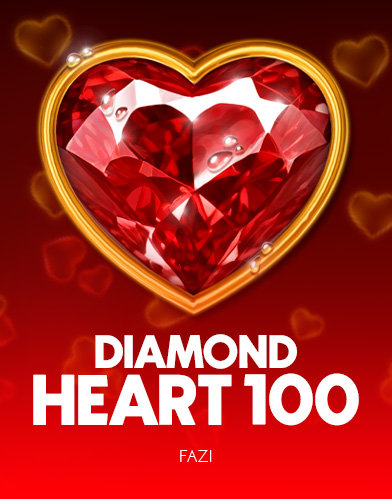 diamond heart 100